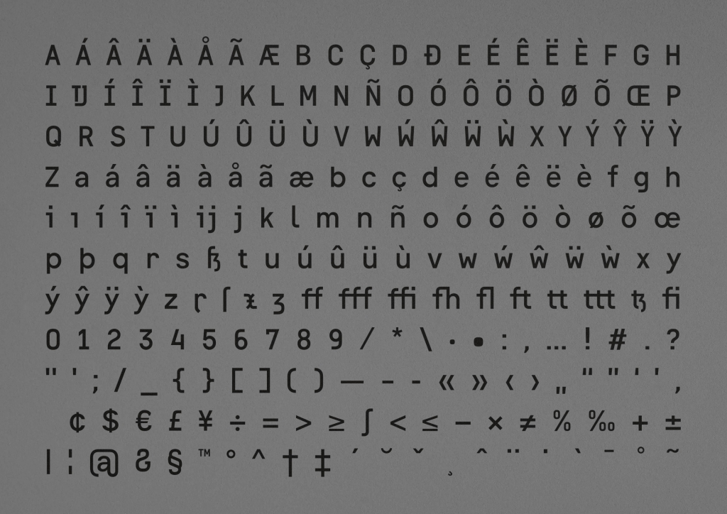 Akte Layout Malwin Béla Hürkey — Visual Communication — Akte — Type Design